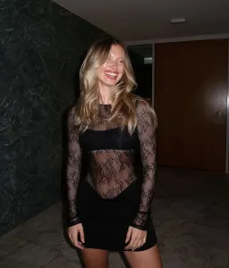 Benni Yana Lace Mini Dress Black Size 10 for rent on The Volte - image 3