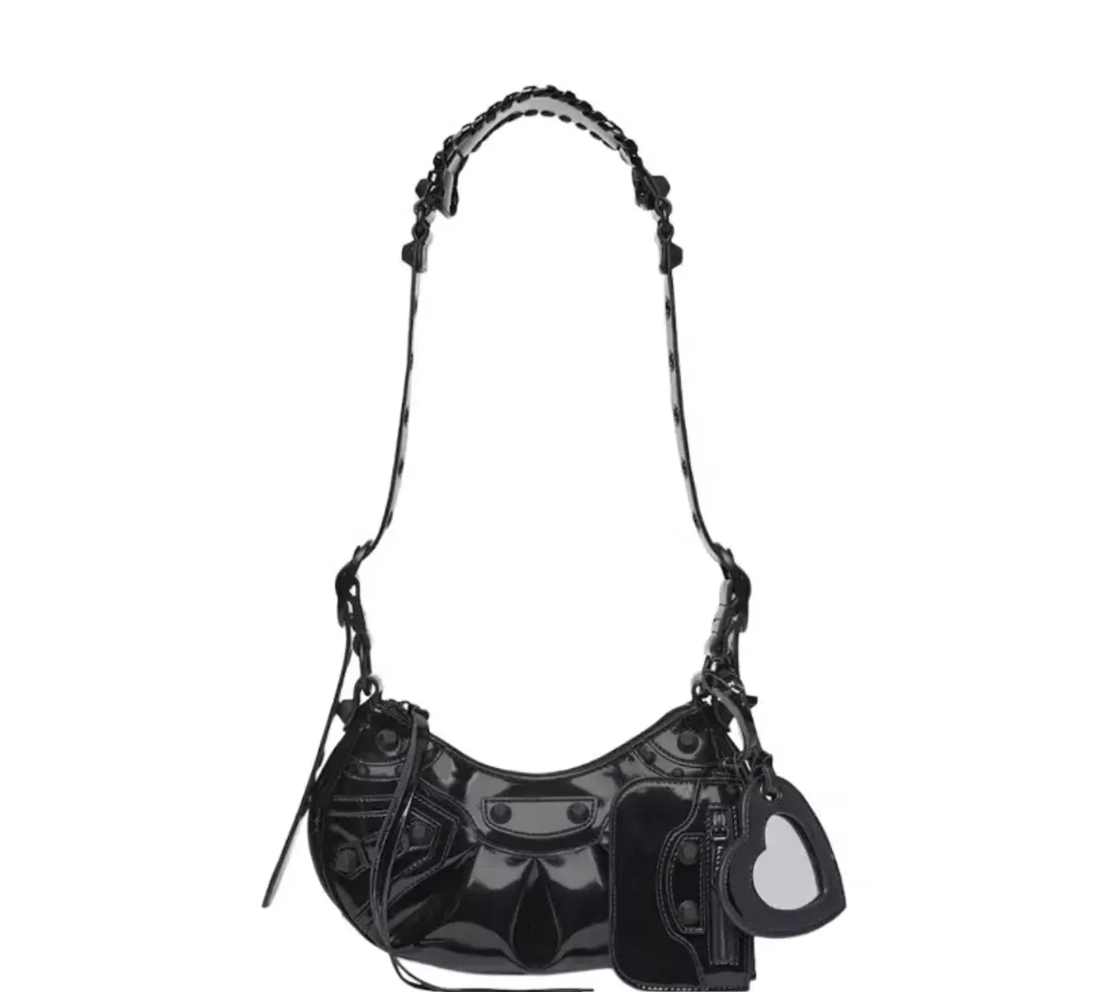Balenciaga Le Cagole Patent Leather Handbag - Image 2