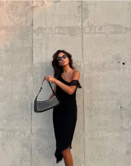 Realisation Par Carrie  Midi Dress Black Size 8 for rent on The Volte - image 2