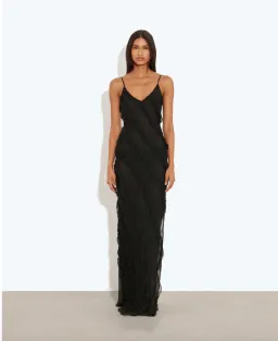 Rat & Boa Selena Maxi Dress Black Size XS / AU 6 for rent on The Volte - image 1