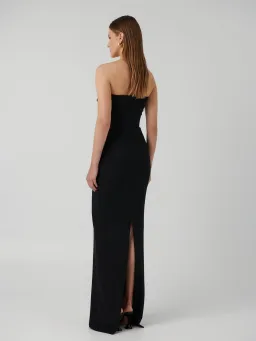 Effie Kats Monroe Gown in Black Size XS / AU 6 for rent on The Volte - image 2