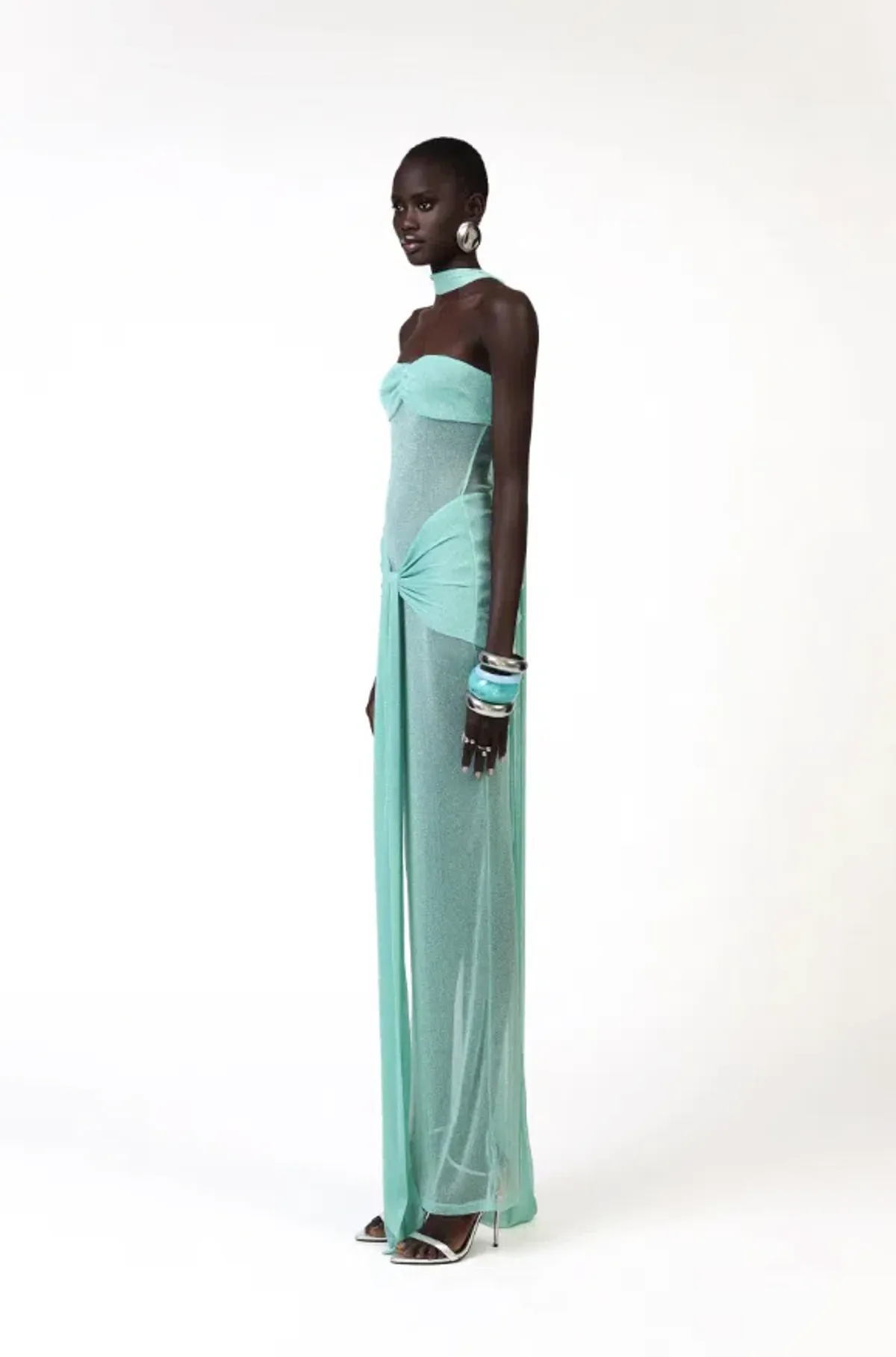 Khanums Kesca Maxi Gown Mint Size M / AU 10 - Image 4