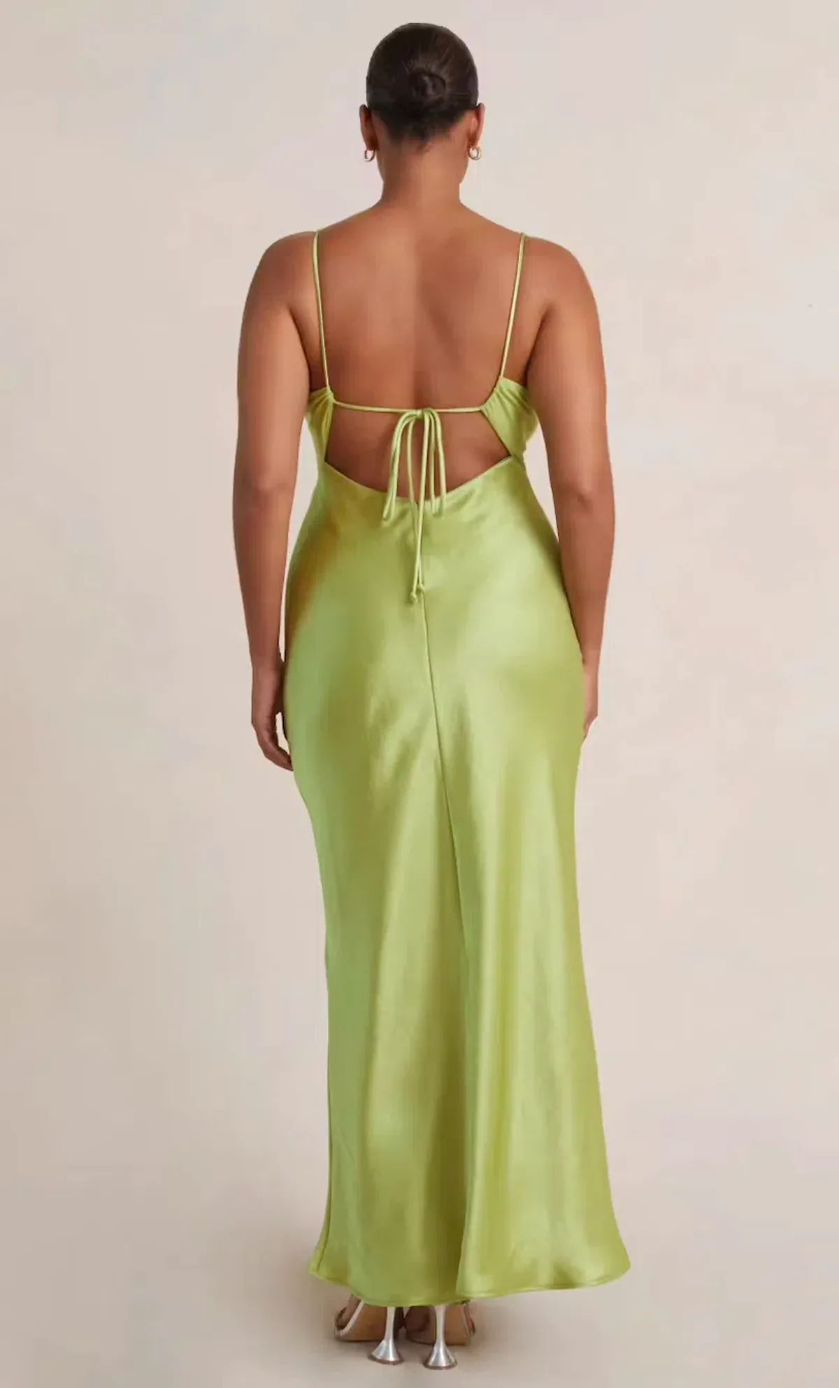 Bec & Bridge The Julieta V Neck Maxi Dress Lime Green Size 6 - Image 2