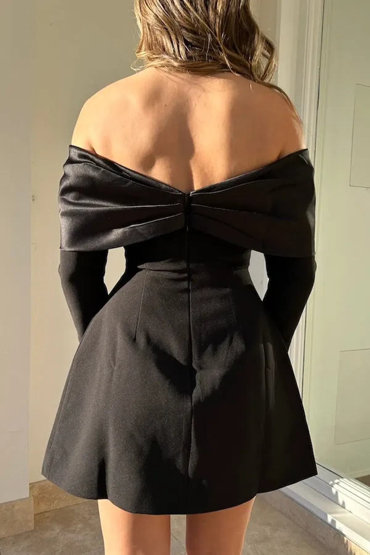 Odd Muse The Ultimate Muse Bow Mini Dress Black Size 6 - Image 2