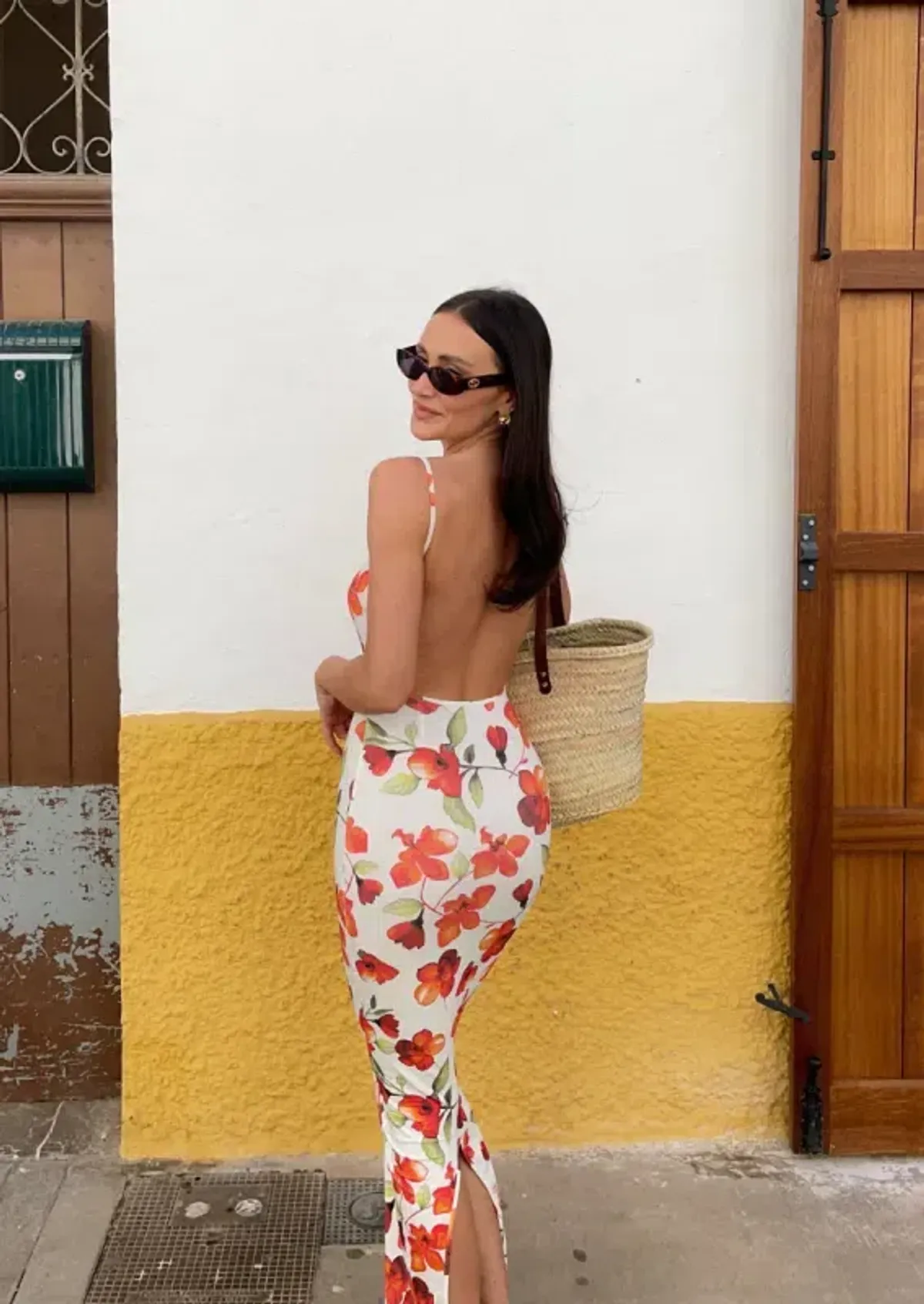 SLA the Label Capri Dress Floral Print Size L / AU 12 - Image 3