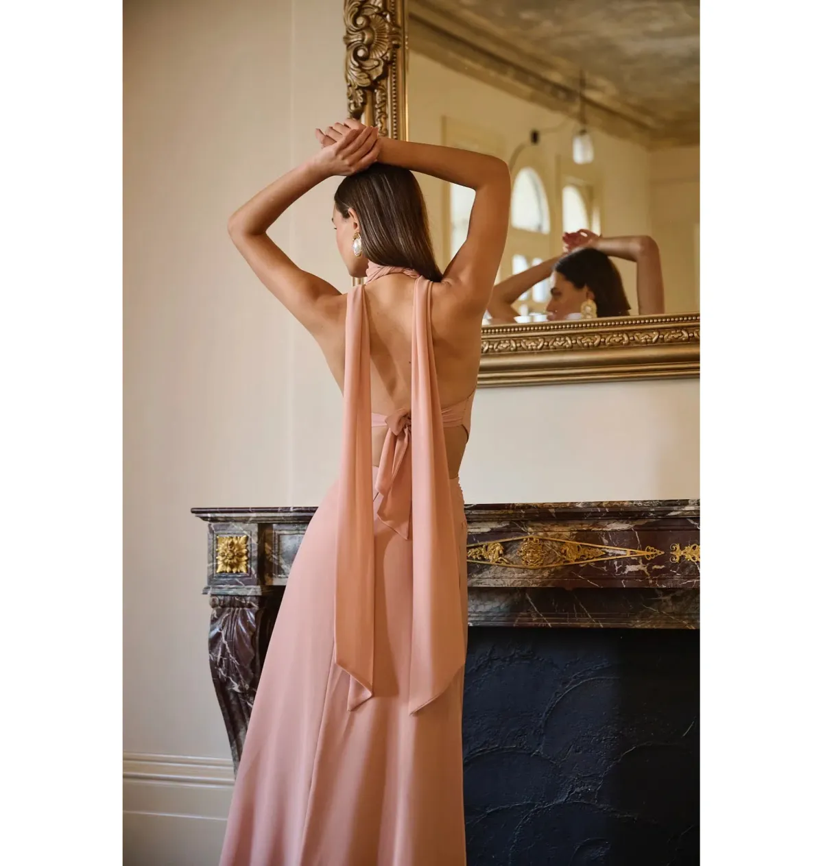 Calia Collection Sofia Dress Bare Blush Size AU 10 - Image 6