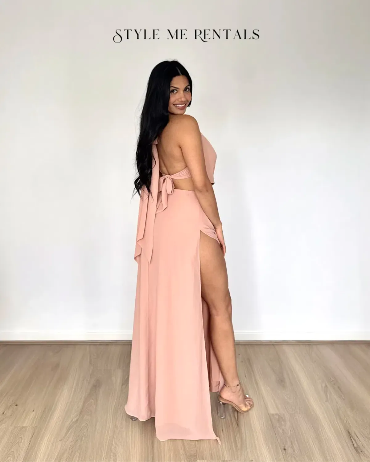 Calia Collection Sofia Dress Bare Blush Size AU 10 - Image 4