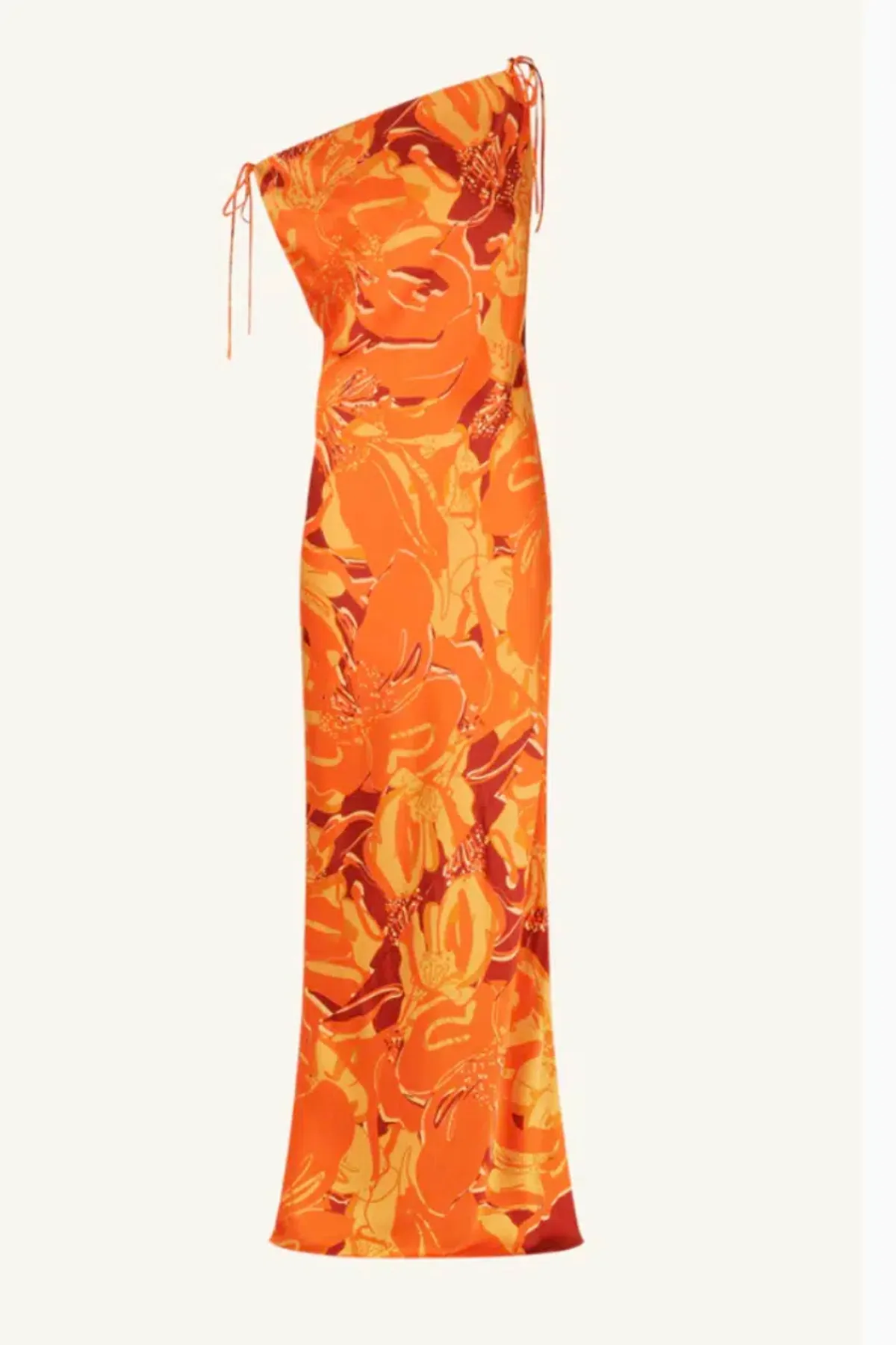 Shona Joy Chara Silk Tie Maxi Dress Chara Print Size 10 - Image 3