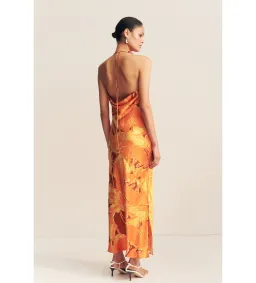 Shona Joy Chara Silk Tie Maxi Dress Chara Print Size 10 for rent on The Volte - image 2