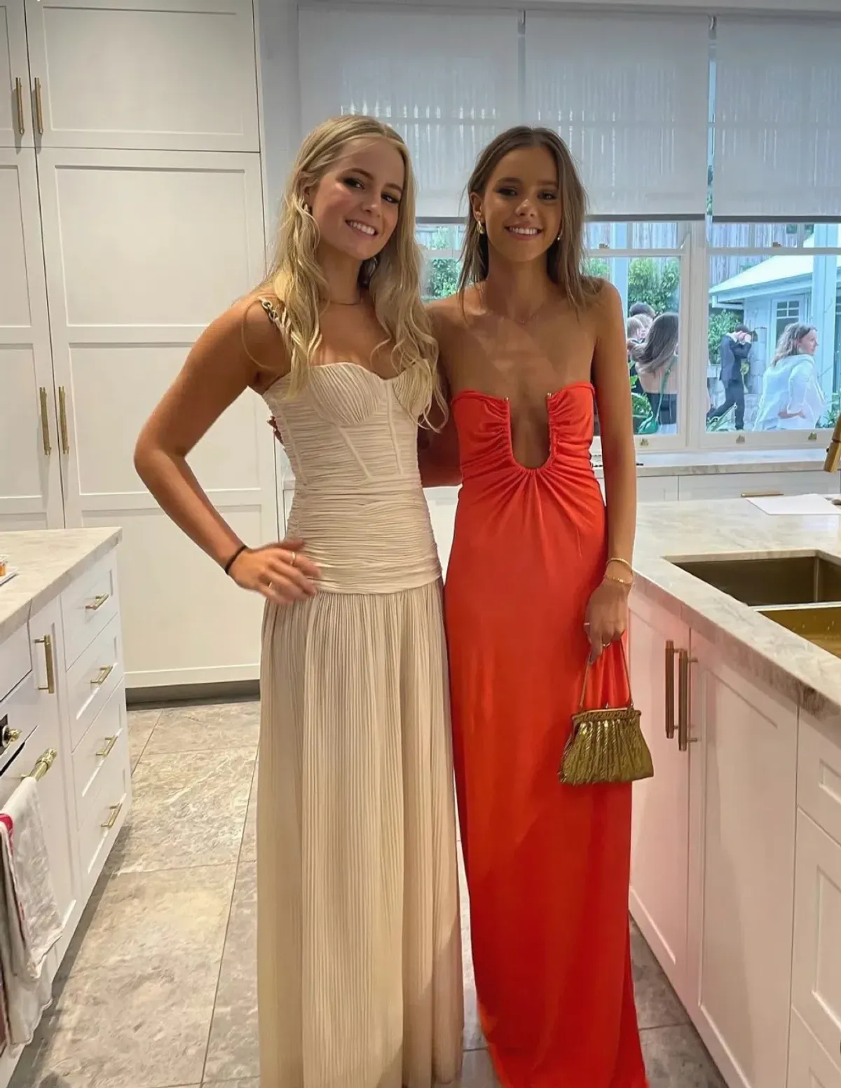 Manning Cartell Double Time Pleat Dress Nougat Size 6 - Image 1