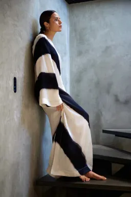 Aston Studio Heidi Dress Nero/Milk Size 14 for rent on The Volte - image 2