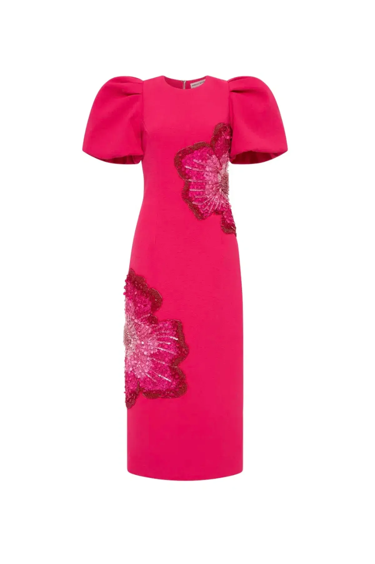 Rebecca Vallance The Layana Midi Dress Raspberry Size 12 - Image 7