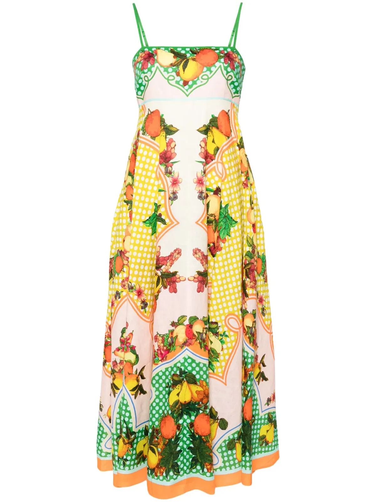 Alemais Lemonis Midi Sundress Multi Size 10 - Image 4