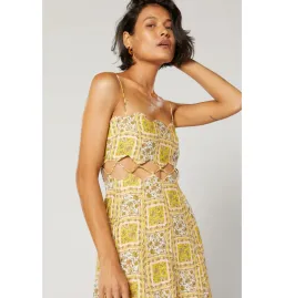 Winona Sloane Scallop Dress Floral Size AU 6 for rent on The Volte - image 2