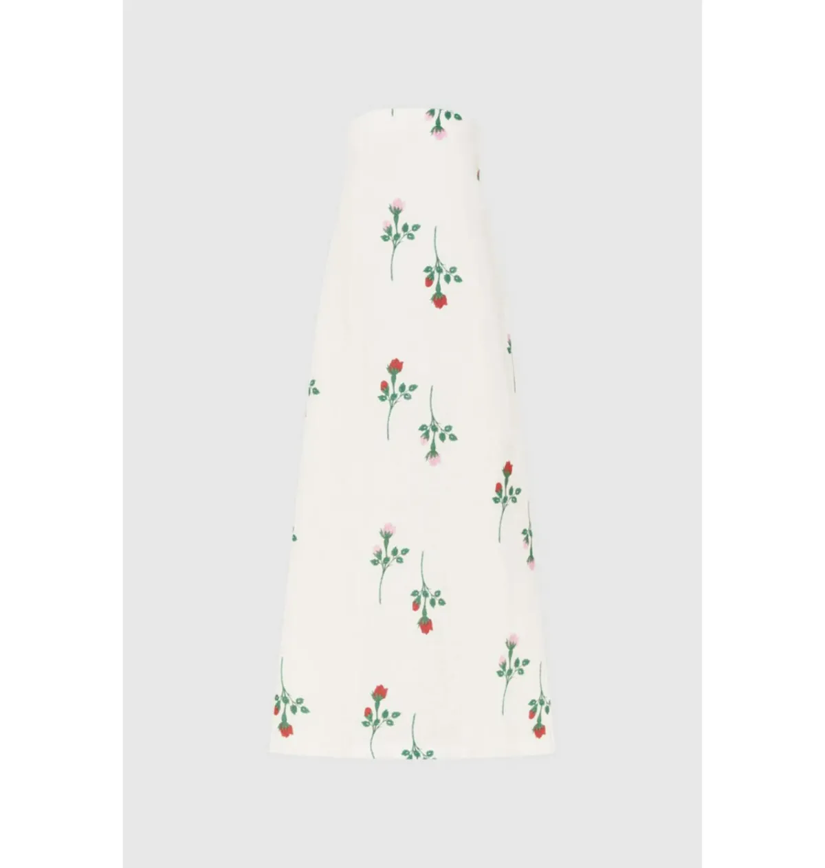 Oroton  Rosebud Gown in Antique White Size AU 12 Adrienne Cleary - Image 5