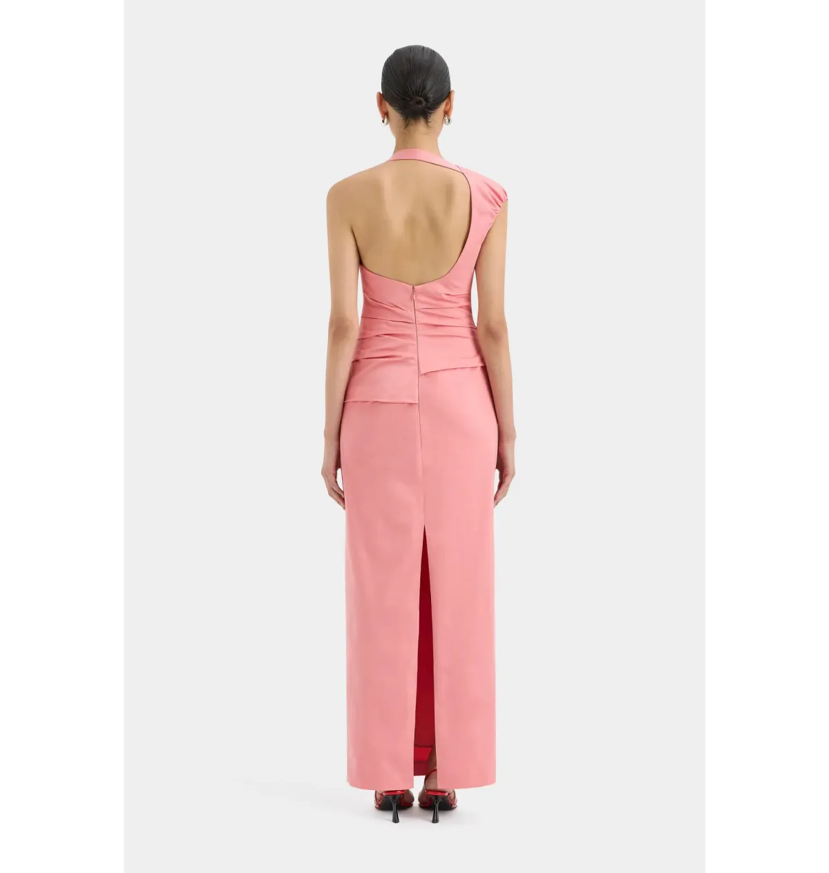 Sir the Label Giacomo Gathered Gown in Pink Size AU 8 - Image 3