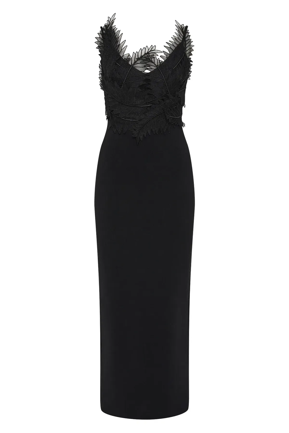 Aje Daisy Knit Maxi Dress Black Size AU 10 - Image 6