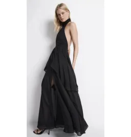 Aje Sienna Dress Black Size AU 10 for rent on The Volte - image 2