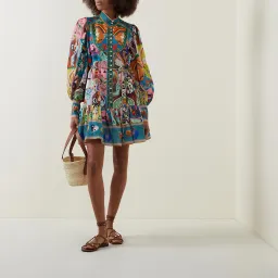 Alemais Evergreen Mini Dress Multi Size AU 10 for rent on The Volte - image 15