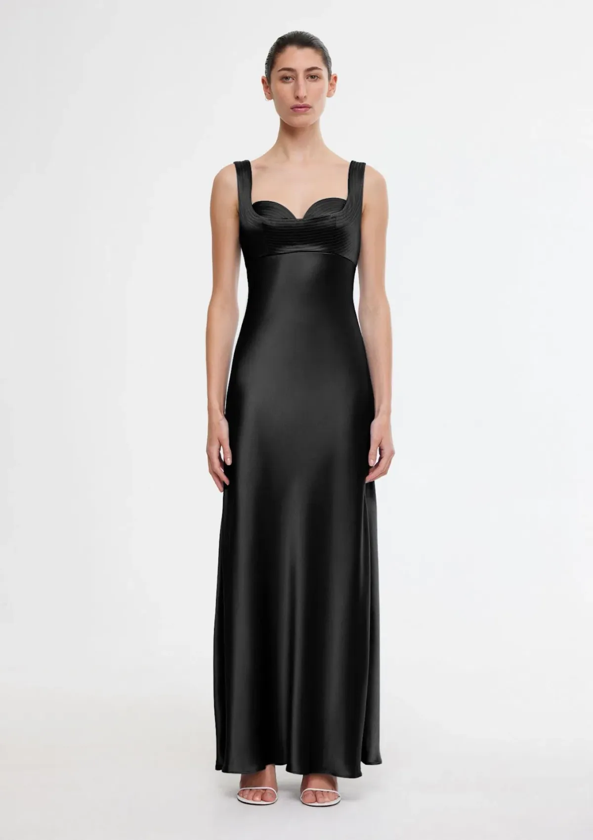 Acler Fagan Maxi Gown Black Size 8 - Image 1