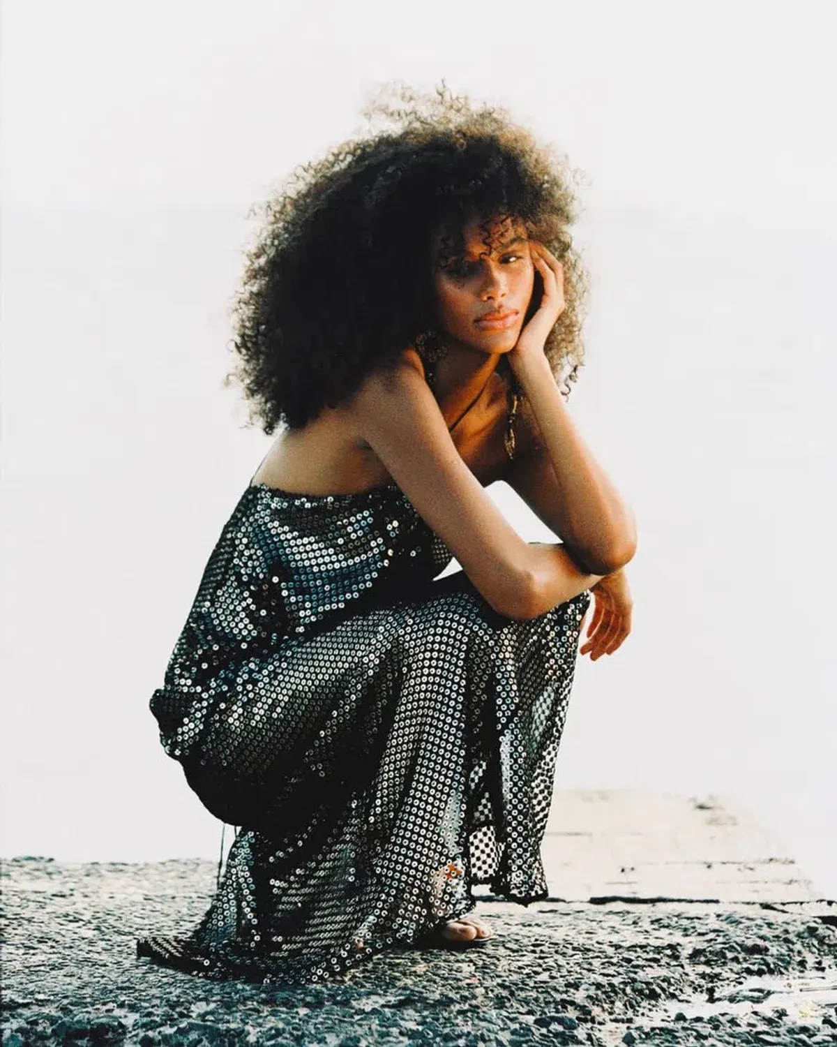 Rat & Boa Solar Dress Sequin Size XXS/Au 4  - Image 2