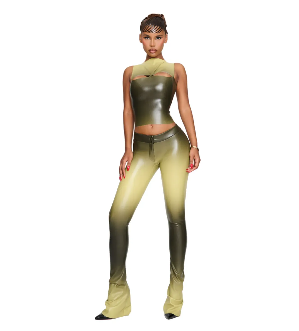 Coucoo Aviles Set in Green Size 6  - Image 2