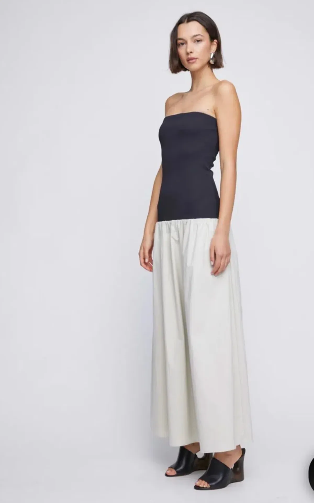 Anna Quan Amyra Dress Dove Cotton Size 8  - Image 2