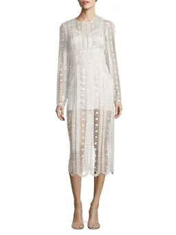 Alice McCall Diamond Dancer Like A Dream Lace Dress White Size 6 for rent on The Volte - image 1