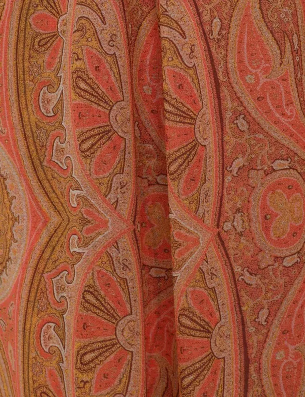 Zimmermann Tranquility Sheath Dress in Red Paisley Size 0 / AU 8  - Image 2