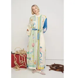 Alemais Elixer Maxi Dress Multi Size AU 8 for rent on The Volte - image 1