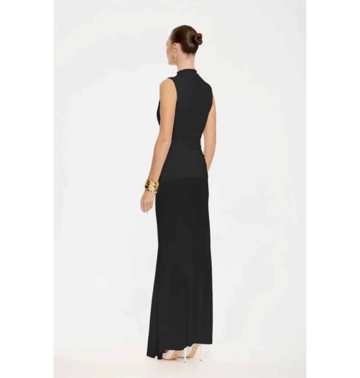 Effie Kats Roza Maxi Dress in Black Size L / AU 12 - Image 3