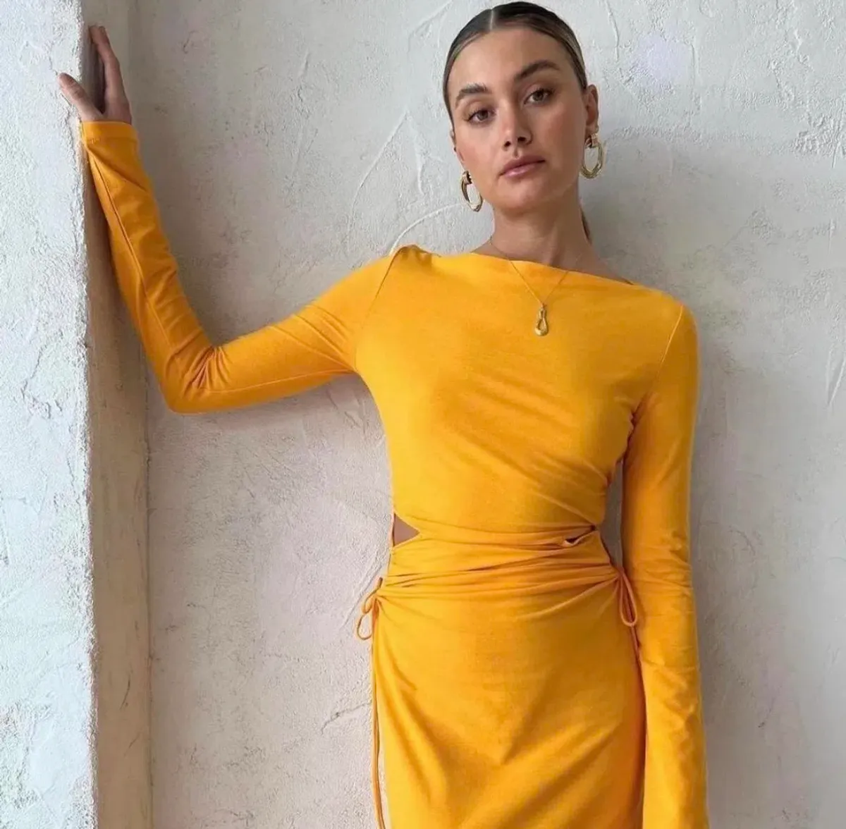 Camilla & Marc Alexandre orange dress size 10 - Image 1