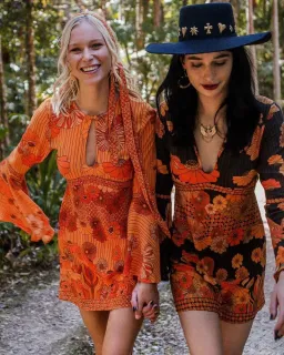 Nine Lives Bazaar Mercury Mini Dress in Midnight for rent on The Volte - image 1