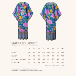 Nine Lives Bazaar Celeste Dress in Serenity  for rent on The Volte - image 3