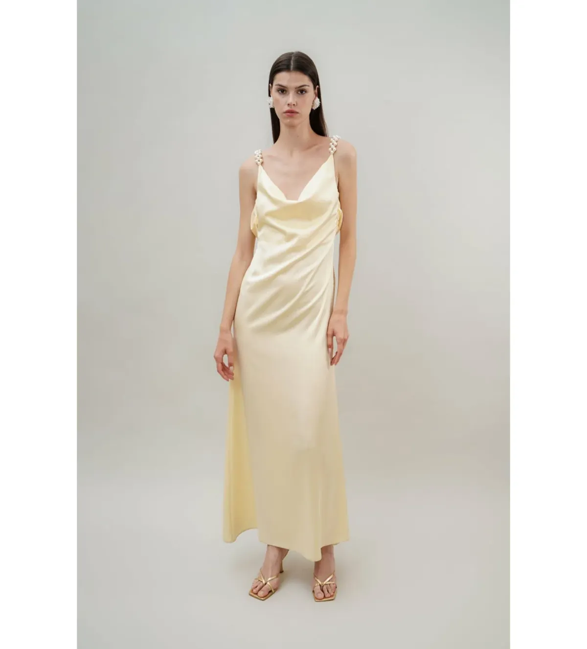 Vanina Kristen Dress Yellow Size 8  - Image 1