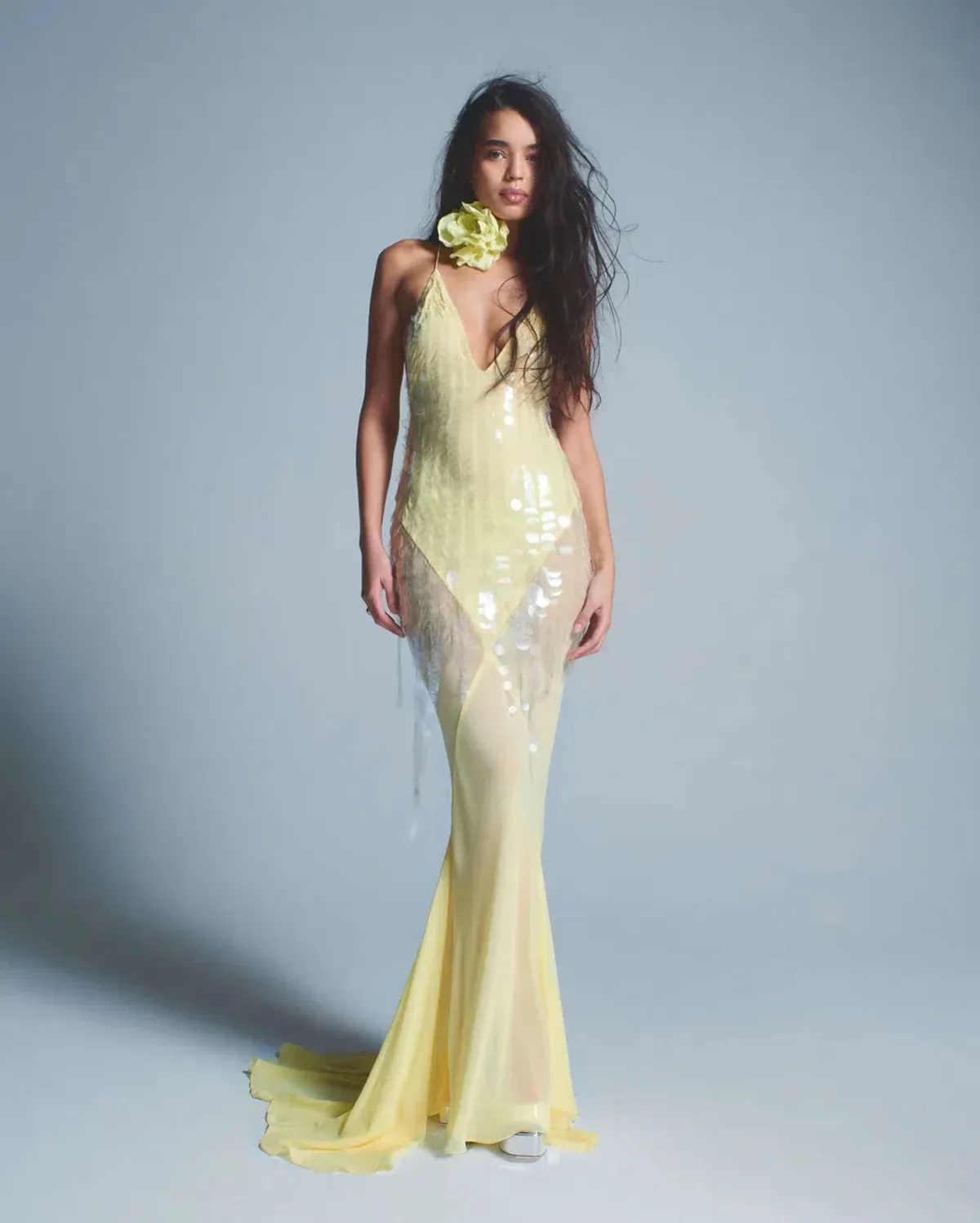 Rat & Boa Asteria Dress Yellow Size XS - Image 3