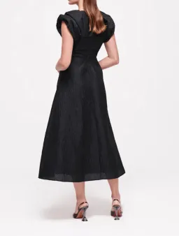 Rachel Gilbert Sophy Dress Black Size 5/Au 16 for rent on The Volte - image 4