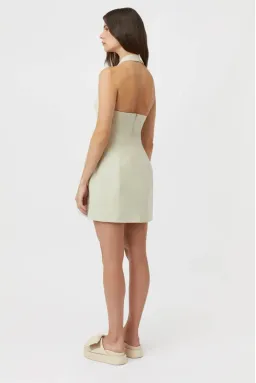 Camilla & Marc Petra Mini Dress in Pistachio Size 6 for rent on The Volte - image 3