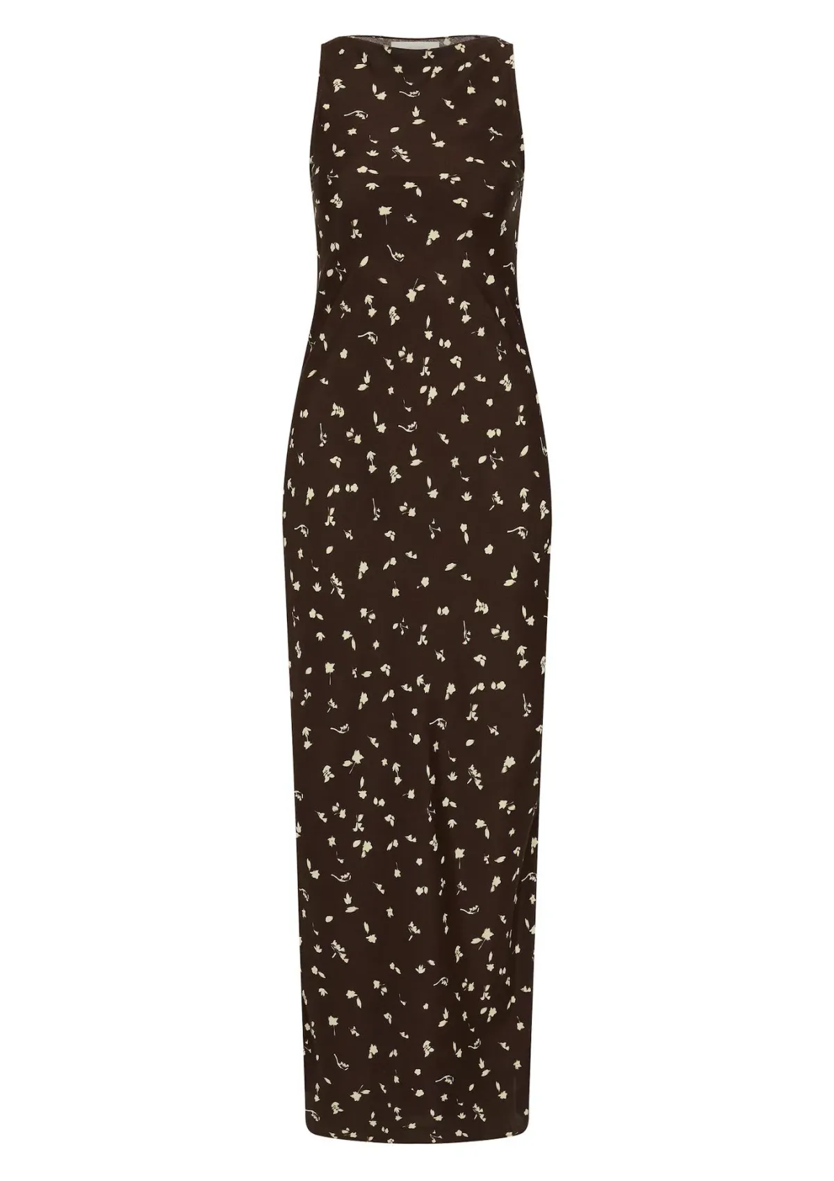 Faithfull the Brand Silya Dress Clover Brown Size 8 - Image 6