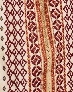 Tigerlily Dellah Embroidered Linen Long Sleeve Blouse Multi Size 12 for rent on The Volte - image 6