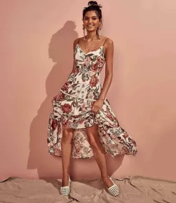 Sheike Penelope Maxi Dress Floral Size 10 for rent on The Volte - image 1