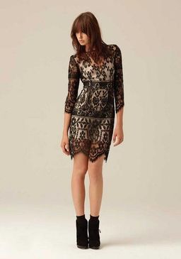 Lover Tilly Mini Dress Black Size 6 for rent on The Volte - image 1