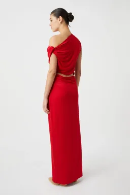 Camilla and Marc Annalise Maxi Dress Red Size 8  for rent on The Volte - image 5