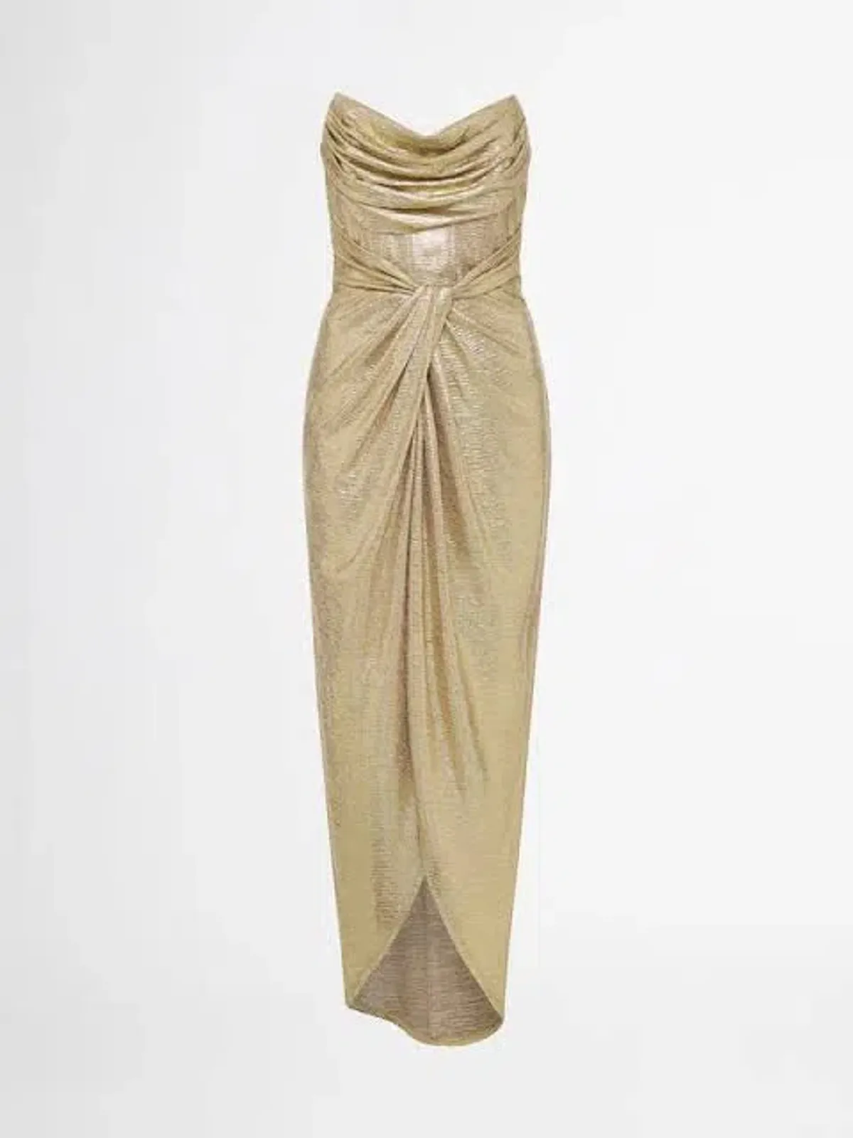 Sheike Cosmopolitan Dress in Gold Size 14  - Image 7