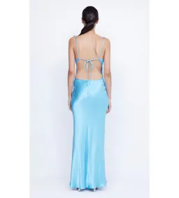 Bec and Bridge Quinn Maxi Dress in Topaz Blue Size 8 for rent on The Volte - image 3