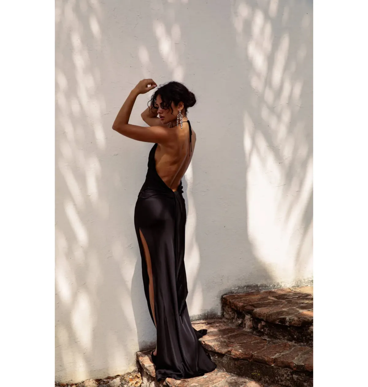 Rat & Boa Orchid Dress Black Size AU 8 - Image 2