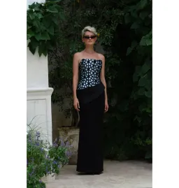 Eliya the Label Sidonia Gown Black/Blue Size XL / AU 14 for rent on The Volte - image 3