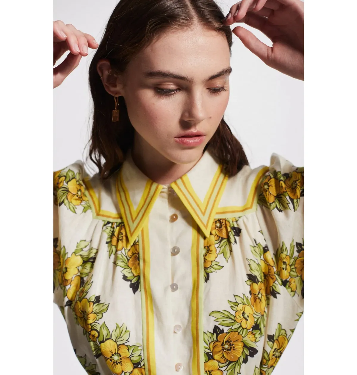 Alemais Gisela Mini Dress Print Size AU 10 - Image 2