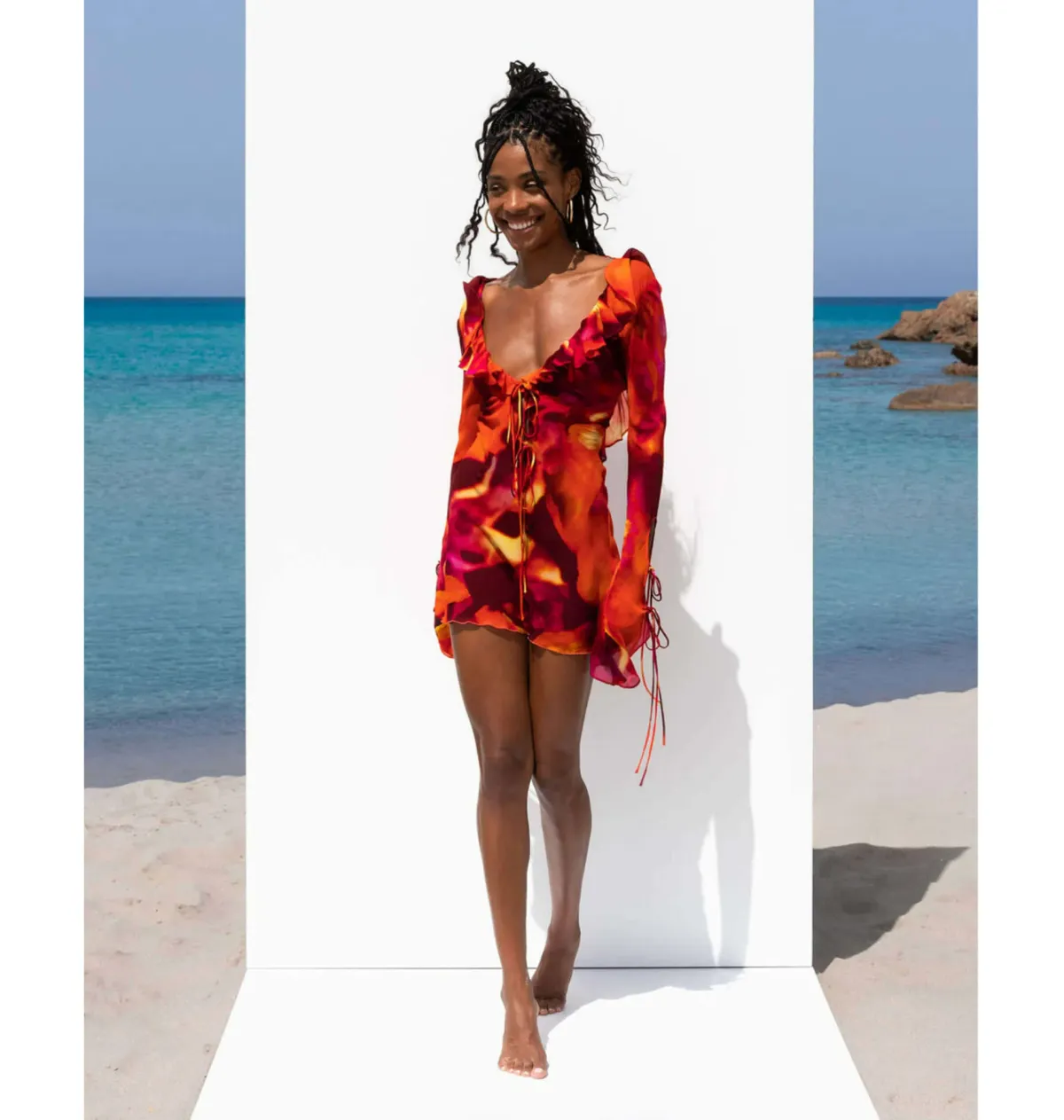 Rat & Boa Dali Dress  in Multi Size XS / AU 6 - Image 1