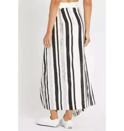 Sass and Bide The Front Row Maxi Skirt Black/Silver Size AU 6  for rent on The Volte - image 3